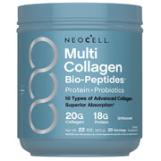 NeoCell envase frontal del Multi Collagen 22oz mostrando presentación y beneficios