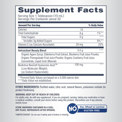NeoCell envase 16 fl oz comparado con una mano para mostrar tamaño