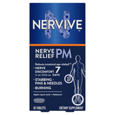 Nervive frente del empaque mostrando caja y beneficio nocturno