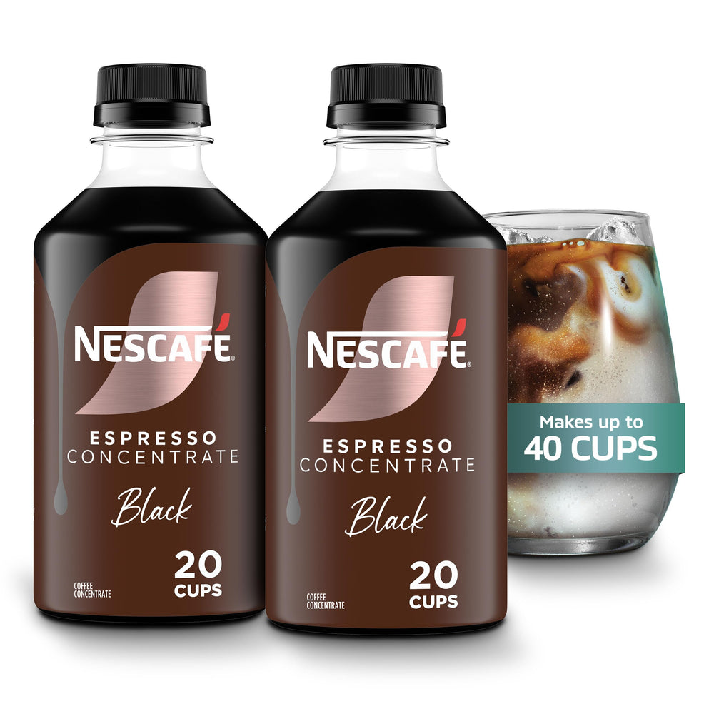 NESCAFÉ botella frontal mostrando concentrado y conveniencia
