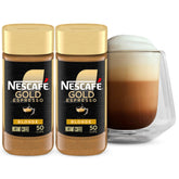 NESCAFÉ Gold espresso blonde frasco frontal mostrando el envase y conveniencia