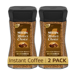 NESCAFÉ Taster's Choice vista frontal con frasco y etiqueta clara y atractiva