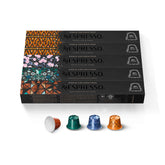Nespresso pack variedad 50 cápsulas frontal muestra selección y conveniencia