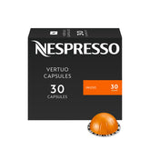 Nespresso caja frontal Inizio mostrando diseño y cantidad, atractiva presentación