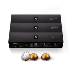 Nespresso single Vertuo pod close-up showing capsule detail and easy insertion