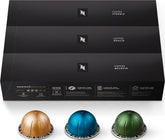 Nespresso empaque frontal mostrando 30 cápsulas variedad y conveniencia