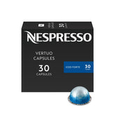 Nespresso Vertuo Ice Forte pack frontal mostrando 30 cápsulas y frescura