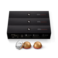 Nespresso Vertuo Melozio Decaffeinato single aluminum capsule highlighting freshness