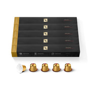Nespresso Volluto Decaffeinato empaque frontal con diseño y beneficios visuales