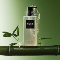NEST New York etiqueta con ingredientes y notas aromáticas para elección informada