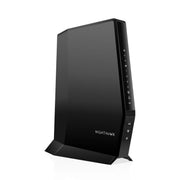 NETGEAR Nighthawk CAX30 front view showing sleek design and LEDs for quick status verification
