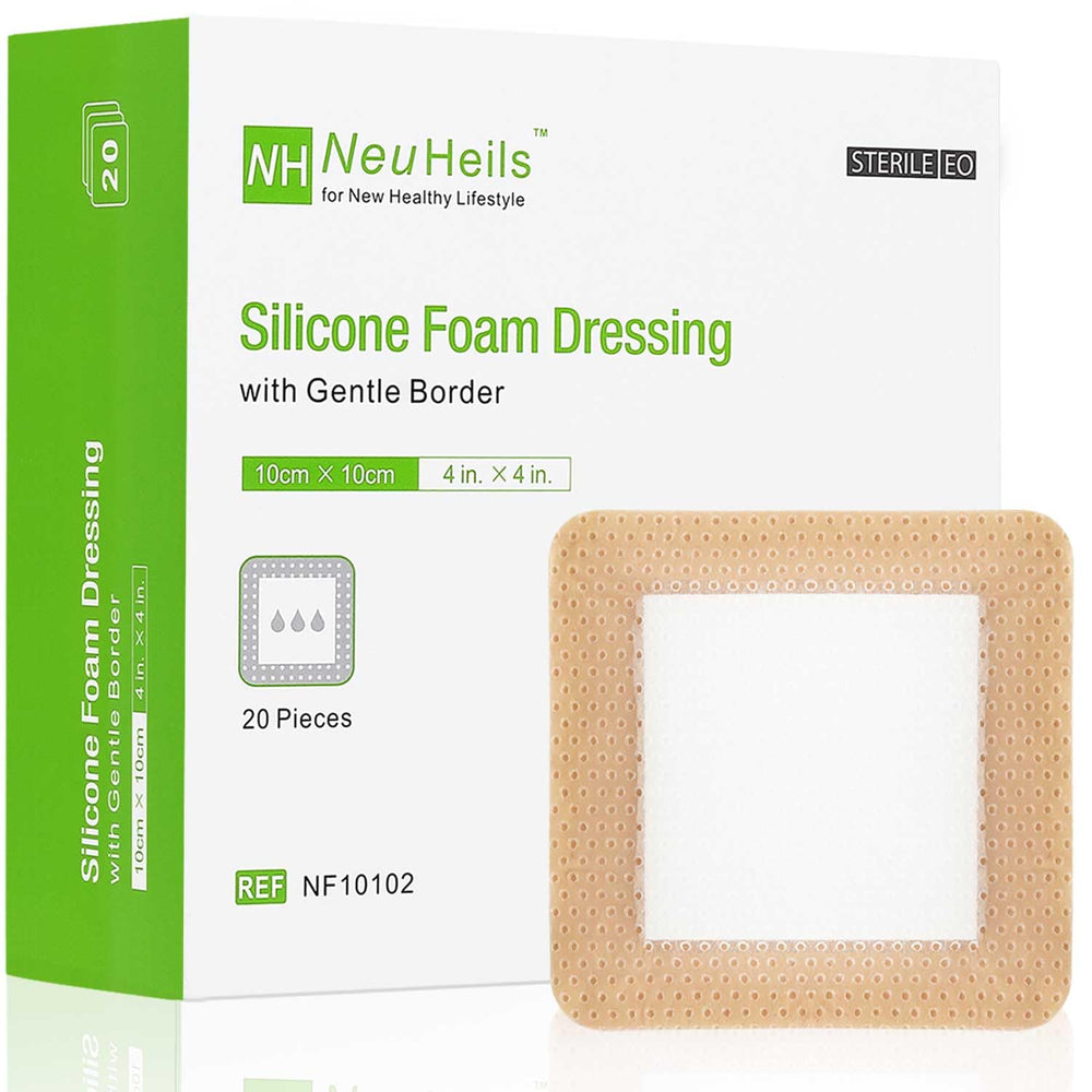 NEUHEILS front packaging showing 4x4 20 pack and clear product benefits