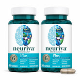 NEURIVA front packaging showing product benefits and two-pack convenience