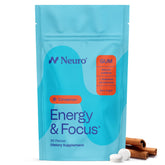 Neuro front packaging showing cinnamon gum and balanced energy benefit