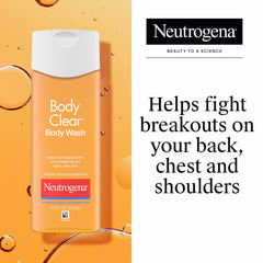 Neutrogena detalle de la botella y textura del gel para limpieza efectiva