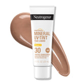 Neutrogena envase frontal Purescreen mostrando diseño y beneficio fácil aplicación