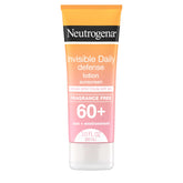 Neutrogena frente del envase mostrando tamaño y protección SPF 60+