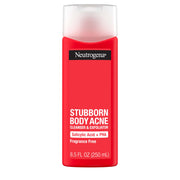 Neutrogena frasco frontal mostrando el diseño y uso práctico