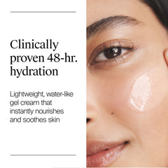 Neutrogena Hydro Boost aplicación en rostro para hidratación duradera