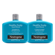 Neutrogena set frente con botellas mostrando el producto y su hidratación