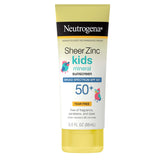 Neutrogena frontal del empaque mostrando protección SPF 50 para niños