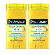 Neutrogena stick frontal en su envase mostrando tamaño práctico y protección rápida