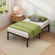 NEW JETO vista frontal de cama metálica mostrando estilo y estabilidad