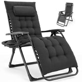 NEWBULIG front view open chair showing sturdy frame and inviting recline