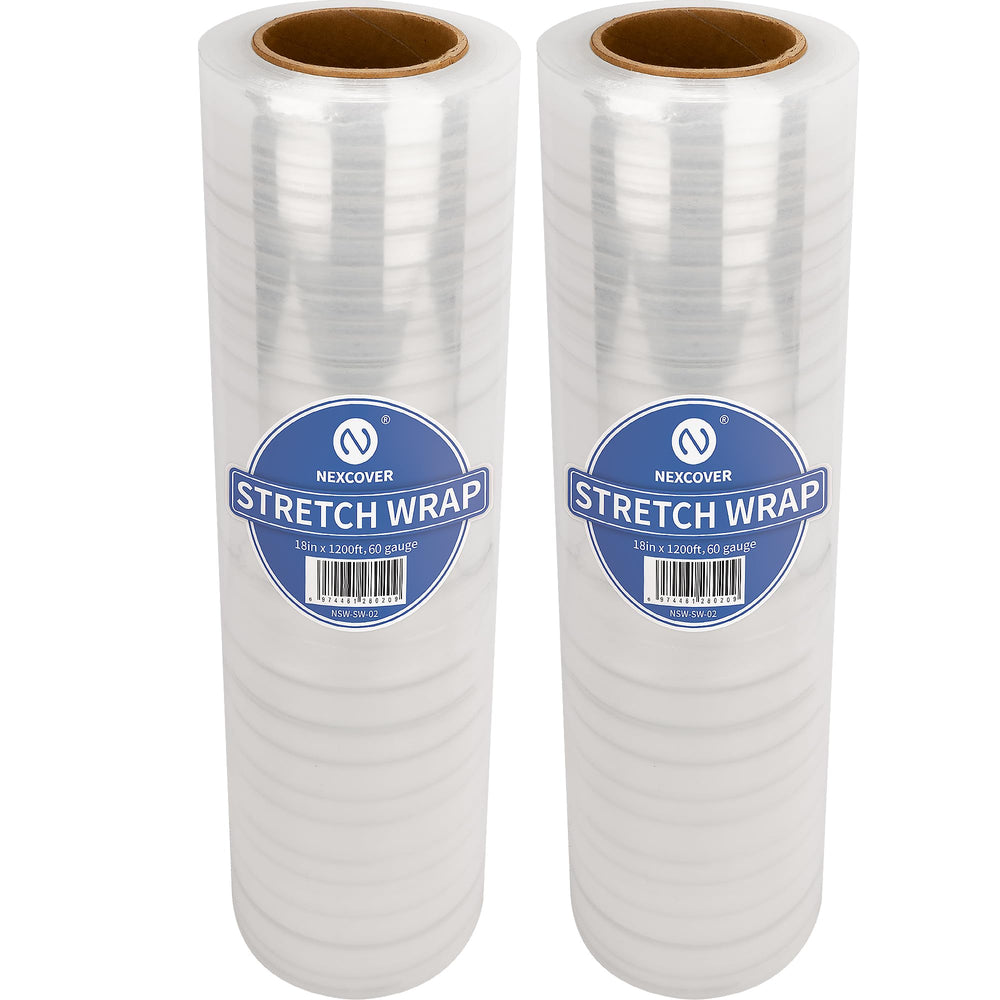 NEXCOVER front packaging showing two 18 inch rolls and heavy-duty benefit