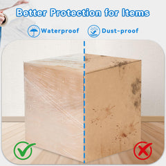 NEXCOVER protecting a sofa during move showing scratch and dust prevention