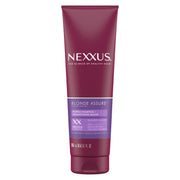 Nexxus botella frontal mostrando fórmula profesional y beneficio neutralizante