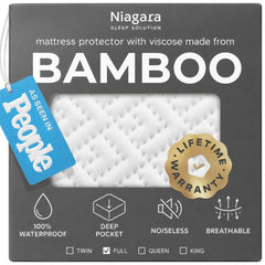 Niagara Sleep Solution vista frontal del protector Full, protección completa