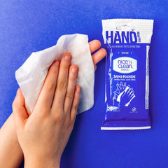Nice 'N Clean cierre resellable del envase manteniendo la humedad