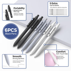 Nicpro subrayadores pastel doble punta sin sangrado, ideal para estudio