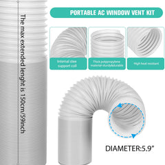 Nihoney placas ajustables encajadas en el riel sellando la ventana