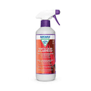 Nikwax frasco frontal mostrando el spray y beneficio impermeable