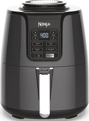Ninja AF101 front view showing controls and compact countertop benefit