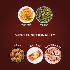 Ninja AF101 in use cooking fries fast with less oil for healthier meals