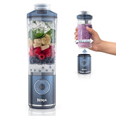 Ninja Blast Max front view navy showing compact cordless design and portability