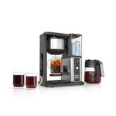 Ninja CM371 front view showing compact brewer and sleek black finish for countertop convenience