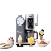 Ninja CREAMi front view showing controls and compact base for easy countertop use