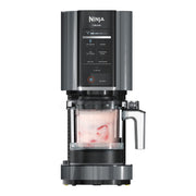 Ninja CREAMi front view showing controls and compact motor base for quick desserts