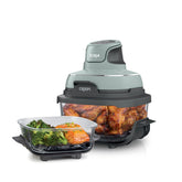Ninja Crispi front view of complete system showing compact design and versatility
