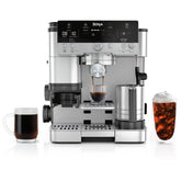 Ninja máquina frontal mostrando panel y diseño, calidad de café en casa