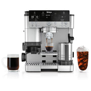 Ninja máquina frontal mostrando panel y diseño, calidad de café en casa