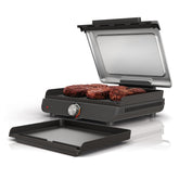 Ninja Sizzle front view showing compact high-heat grill — fast searing