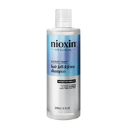 NIOXIN front bottle view showing packaging and clear brand benefit