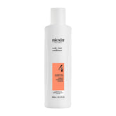 Nioxin envase frontal mostrando el acondicionador y su beneficio de densidad