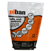Nisus Niban front container showing product and 10 lb size for quick identification and storage benefit