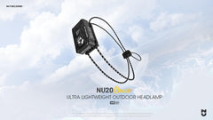 Nitecore NU20 textura de carcasa PC resistente y protección IP66